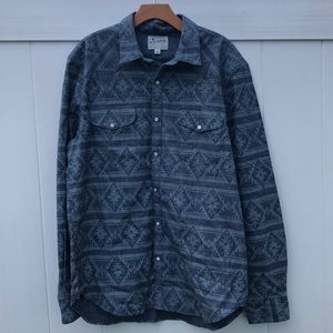 Lucky Brand- Western Pearl Snap